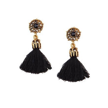 Load image into Gallery viewer, Drop Tassel Earrings